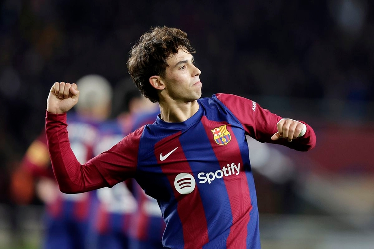 img of Joao Félix le da el triunfo al Barcelona frente al Atlético de Madrid