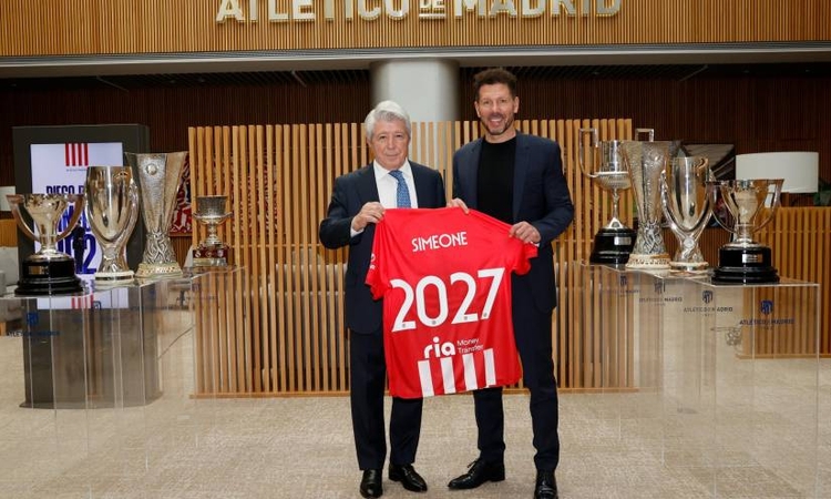 img of Simeone seguirá al mando del Atlético de Madrid hasta 2027