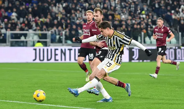 img of Victoria ajustada de Juventus contra Salernitana