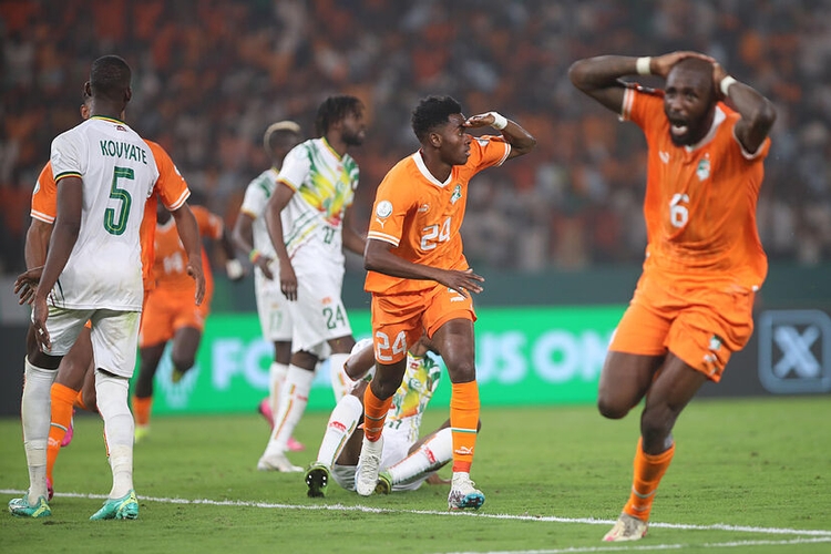 img of Costa de Marfil a semifinales de la Copa Africana ganando en la prórroga