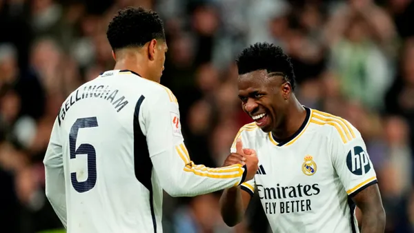 img of Vinicius y Belligham sellan la goleada del Madrid ante el Girona