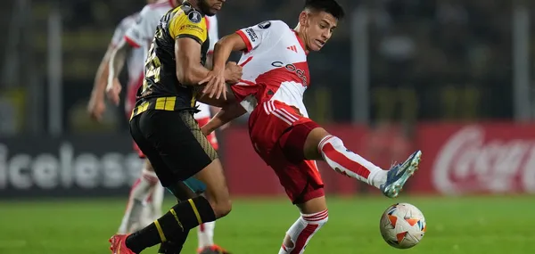 img of Echeverri figura en el debut de River Plate en Copa Libertadores